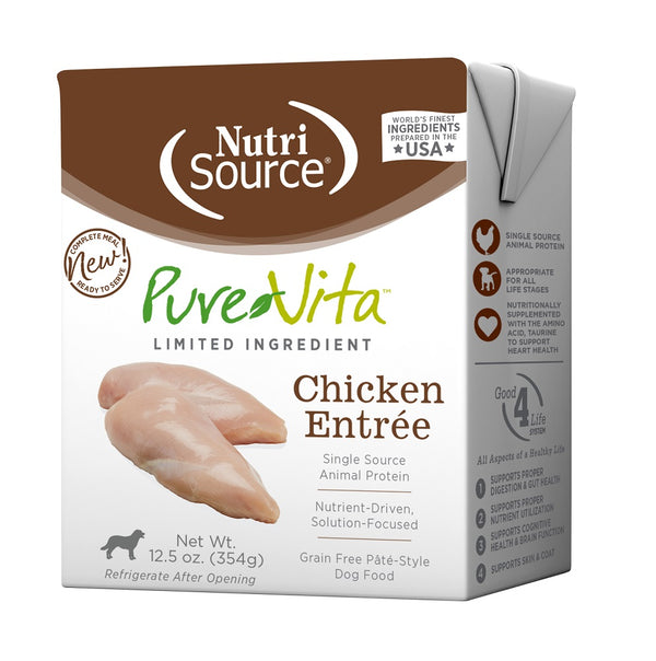PureVita Limited Ingredient Chicken Entree Wet Dog Food
