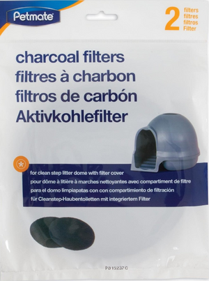 Petmate Booda Filtres à air à charbon pour bac à litière - Clean Step