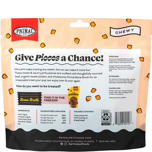 Primal Give Pieces a Chance Beef with Broth Dog Treats
