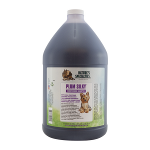 Plum Silky Shampoo & Conditioner for Dogs & Cats