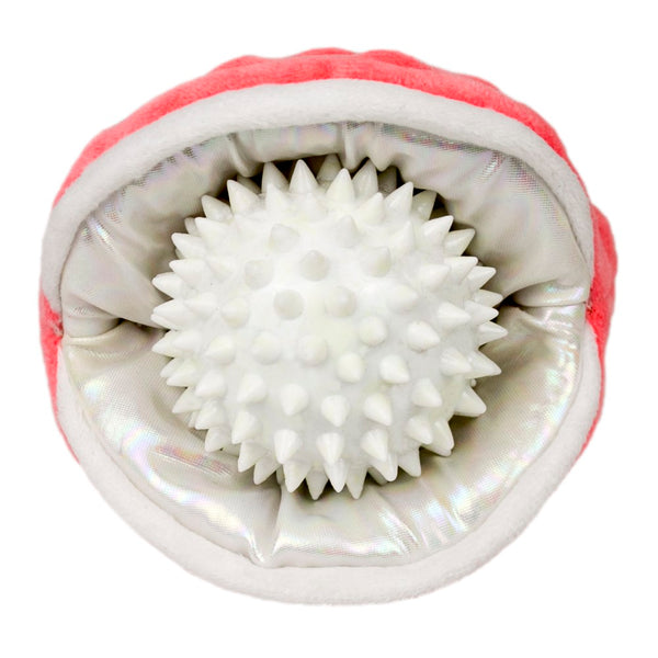 Tall Tails 2-in-1 Oyster with Pearl Plush Dog Toy