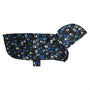 RC Pets Packable Rain Dog Poncho, Black
