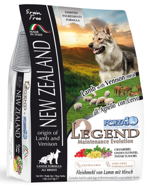 Forza10 Legend New Zealand Maintenance Evolution Grain-Free Dry Dog Food, 25-lb