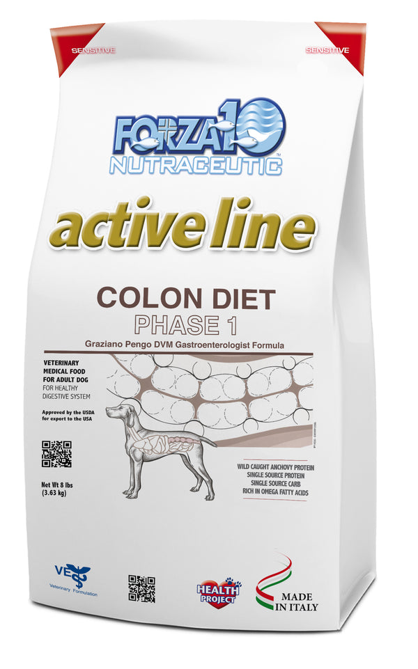 Forza10 Active Line Colon Diet Phase 1 Dry Dog Food