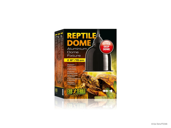 Exo Terra Aluminum Dome Fixture for Reptiles