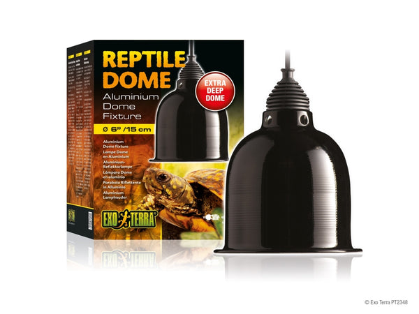 Exo Terra Aluminum Dome Fixture for Reptiles