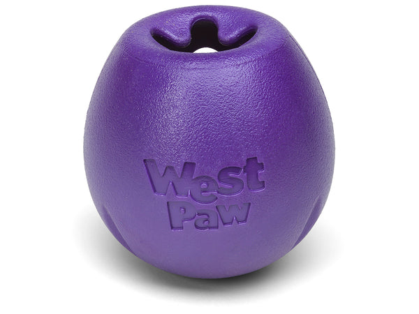 West Paw Zogoflex Rumbl Dog Toy, Eggplant