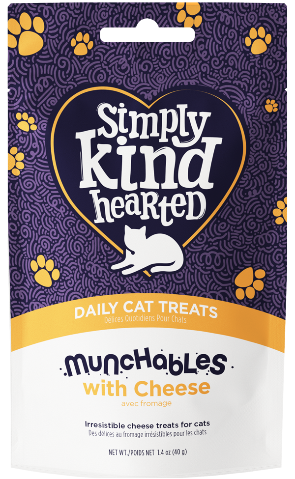 Simply Kind Hearted Friandises pour chats Avec fromage