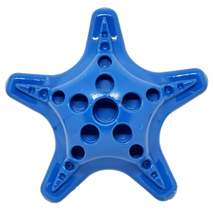 SodaPup Jouet pour chien en nylon Étoile de mer, Bleu