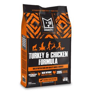 SquarePet Turkey & Chicken Dry Dog Food