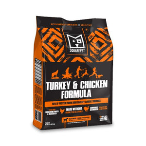 SquarePet Turkey & Chicken Dry Dog Food