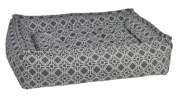 Bowsers Sterling Lounge Pet Bed, Athena Grey