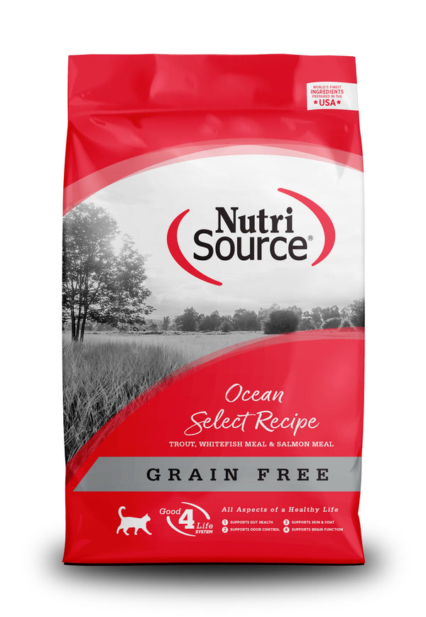 NutriSource Grain Free Ocean Select Entree Dry Cat Food