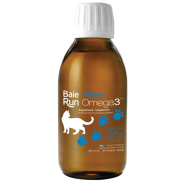 Supplément pour chat Baie Run Feline Omega 3, 140 ml