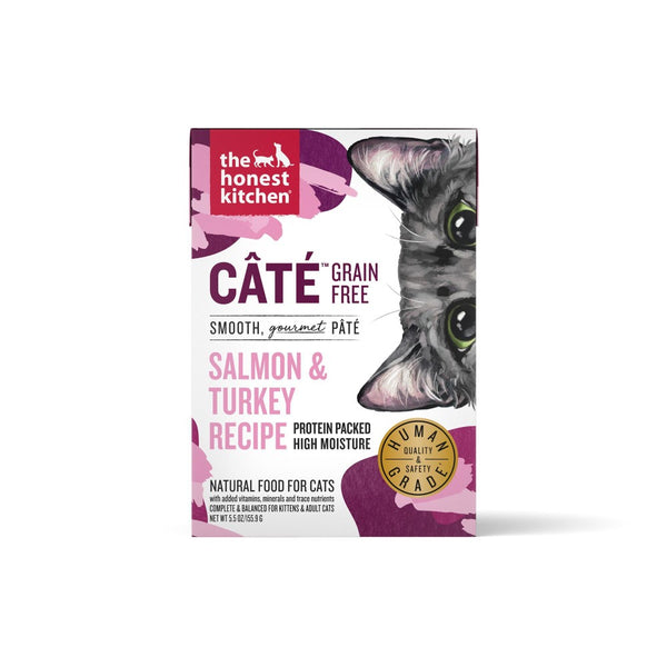 The Honest Kitchen Câté Salmon & Turkey Pâté Wet Cat Food