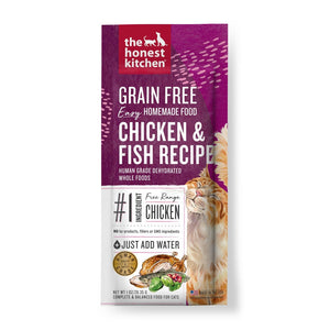 The Honest Kitchen Chicken & Fish Grain-Free Dehydrated Cat Food