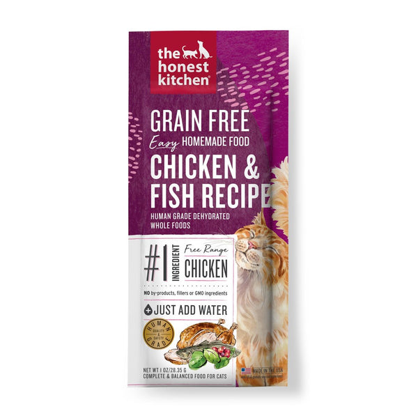 The Honest Kitchen Chicken & Fish Grain-Free Dehydrated Cat Food