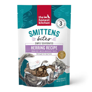 The Honest Kitchen Smittens Bites Friandises pour chats Hareng Sans céréales