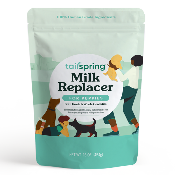 Tailspring Remplaçant de lait pour chiots, en poudre, 16 oz