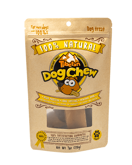 Tibetan Dog Chew Natural Cheese Dog Treats