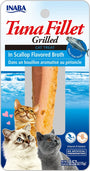 INABA Grilled Tuna Fillet in Scallop Broth Grain-Free Cat Treats, 0.52-oz