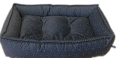 Bowsers Sterling Lounge Panier, Gris Cosmique