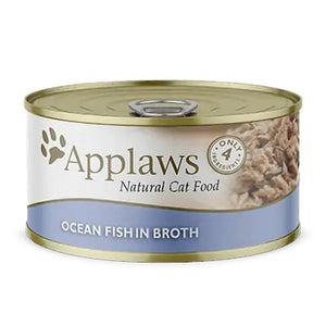 Applaws Ocean Fish in Broth Wet Cat Food Can