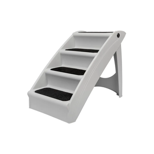 PetSafe CozyUp Folding Pet Steps, Grey