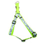 Lazer Brite Reflective Adjustable Dog Harness, Shamrocks