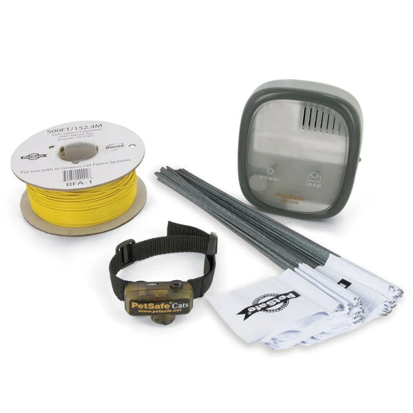 PetSafe Clôture Anti-Fugue De Luxe Avec Fils Souterrains Pour Chats