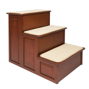 PetSafe CozyUp Wood Pet Steps, 21-in (3-step)