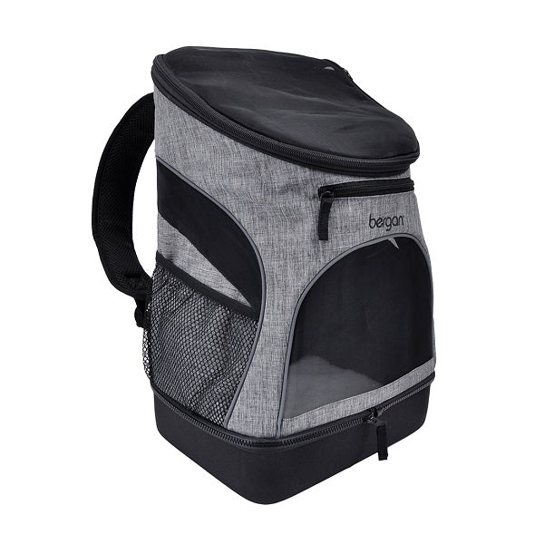 Bergan Backpack Pet Carrier, Heather Grey