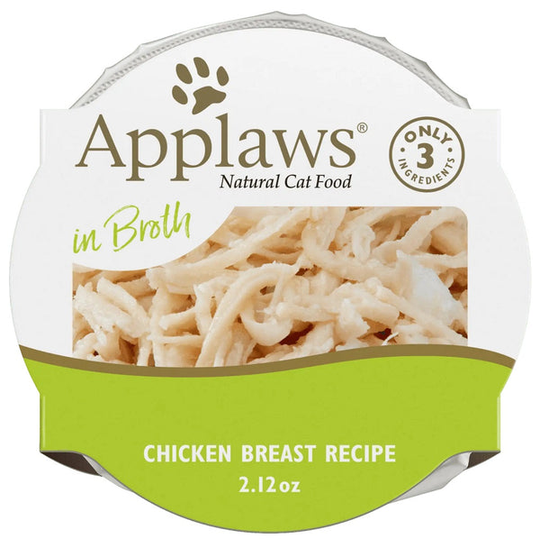 Applaws Chicken Breasts in Broth Wet Cat Food Pot