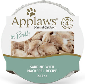Applaws Sardine with Mackerel in Broth Wet Cat Food Pot