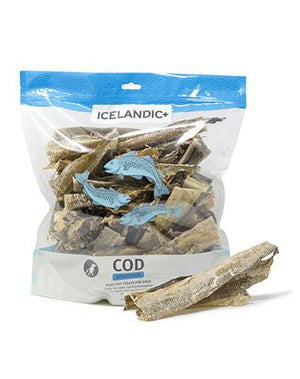 Icelandic+ Cod Skin Pieces Dog Treat, 16-oz