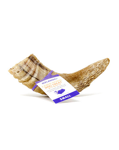 Icelandic+ Lamb Horn with Marrow Dog Treats, Small