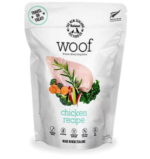 New Zealand Natural Pet Food Woof Chicken Freeze-Dried Dog Food