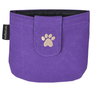 WoofHoof Sac à friandises pour chiens Pocket Pouch, Violet