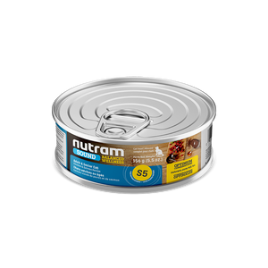 Nutram Sound S5 Well Balanced Chicken & Salmon Adult Senior Wet Cat Food
