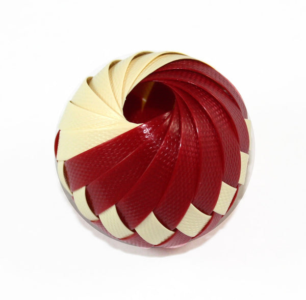 Goli Designs Jouet pour chat Roli Ball, Cerise & Crème