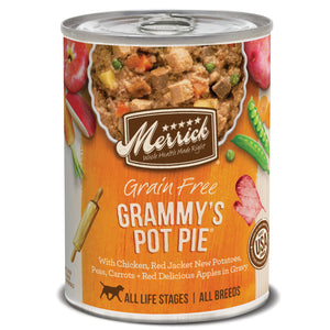 Merrick Grain-Free Grammy's Pot Pie Recipe Canned Dog Food