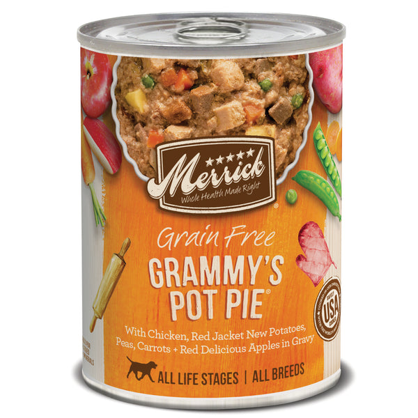 Merrick Grain-Free Grammy's Pot Pie Recipe Canned Dog Food