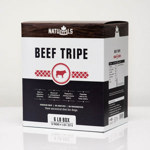 Naturawls Nourriture crue pour chien aux tripes de bœuf