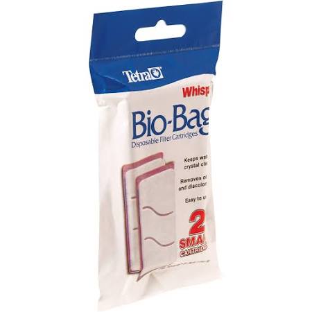 Tetra Whisper Bio-Bag Disposable Filter Cartridges, Small, 2 count