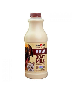 Boss Dog Farm Fresh Raw Goat Milk with Taurine for Dogs & Cats