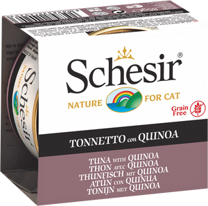 Schesir Tuna with Quinoa Wet Cat Food Can