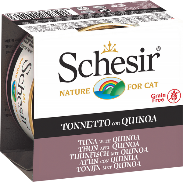 Schesir Tuna with Quinoa Wet Cat Food Can
