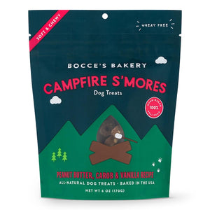 Bocce's Bakery Campfire S'mores Friandises pour chiens douces et moelleuses, 170-gram