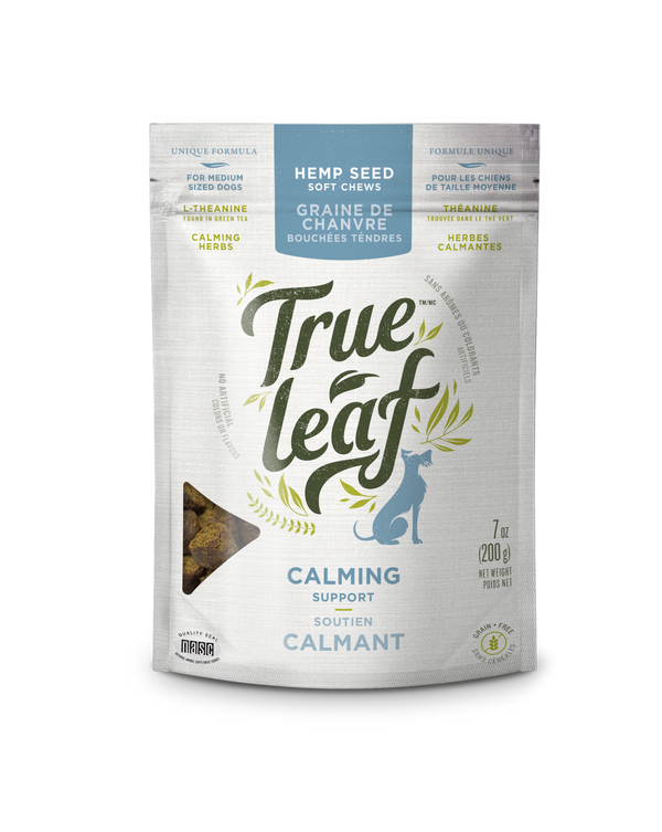 True Leaf Calming Support Chews for Large Dogs, 21-oz