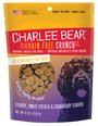 Charlee Bear Natural Bear Crunch Turkey, Sweet Potato & Cranberry Grain-Free Dog Treats, 8-oz